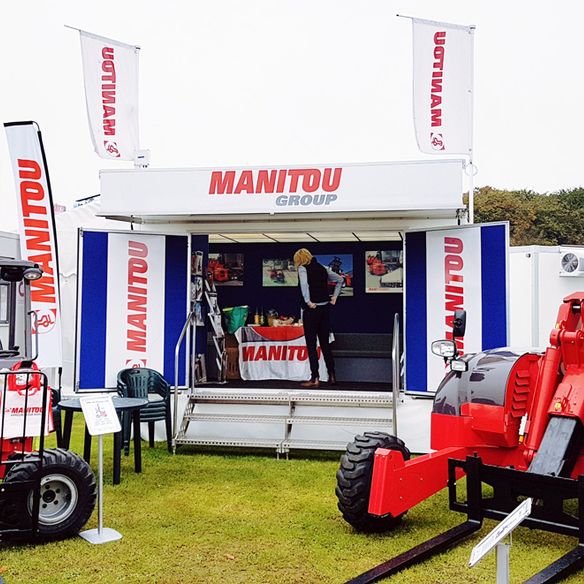 Manitou, Mobex Exhibtion Trailer 