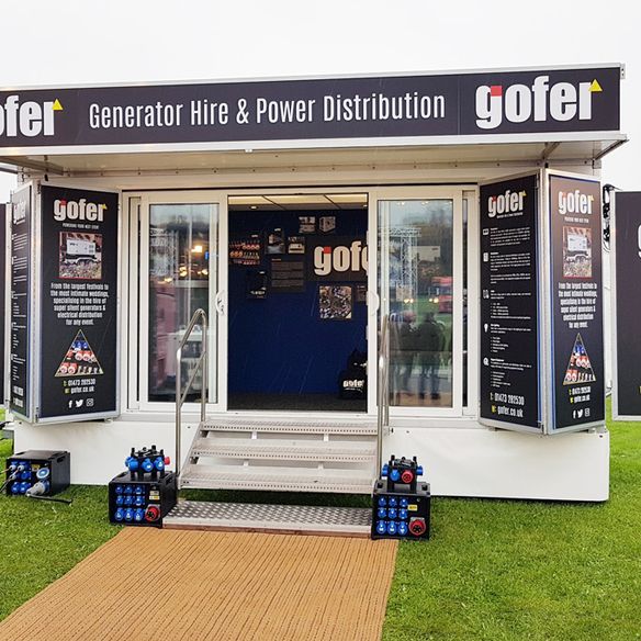 Golfer, Mobex Exhibition Trailer 