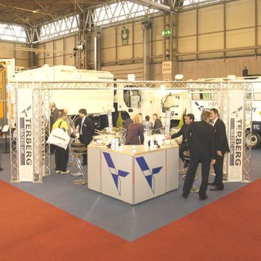 Bespoke exhibition stand design and build by Mobex 