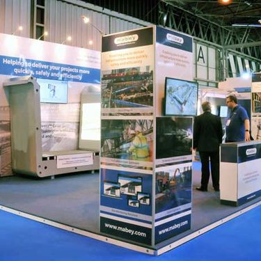 Bespoke exhibition stand design and build by Mobex 