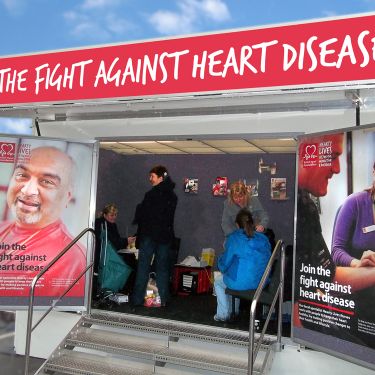 British Heart Foundation roadshow