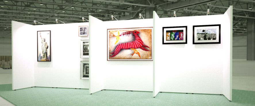 Mobex built bespoke exhibition galleries, displays and shopping villages 