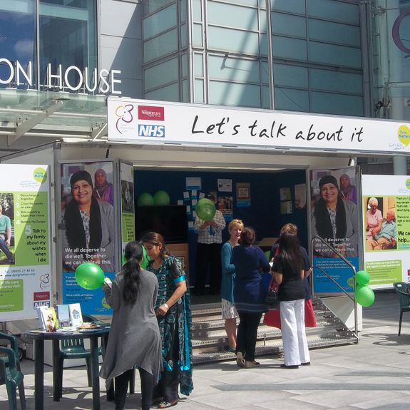 NHS Lets Talk About It Engagement Roadshow Campaign